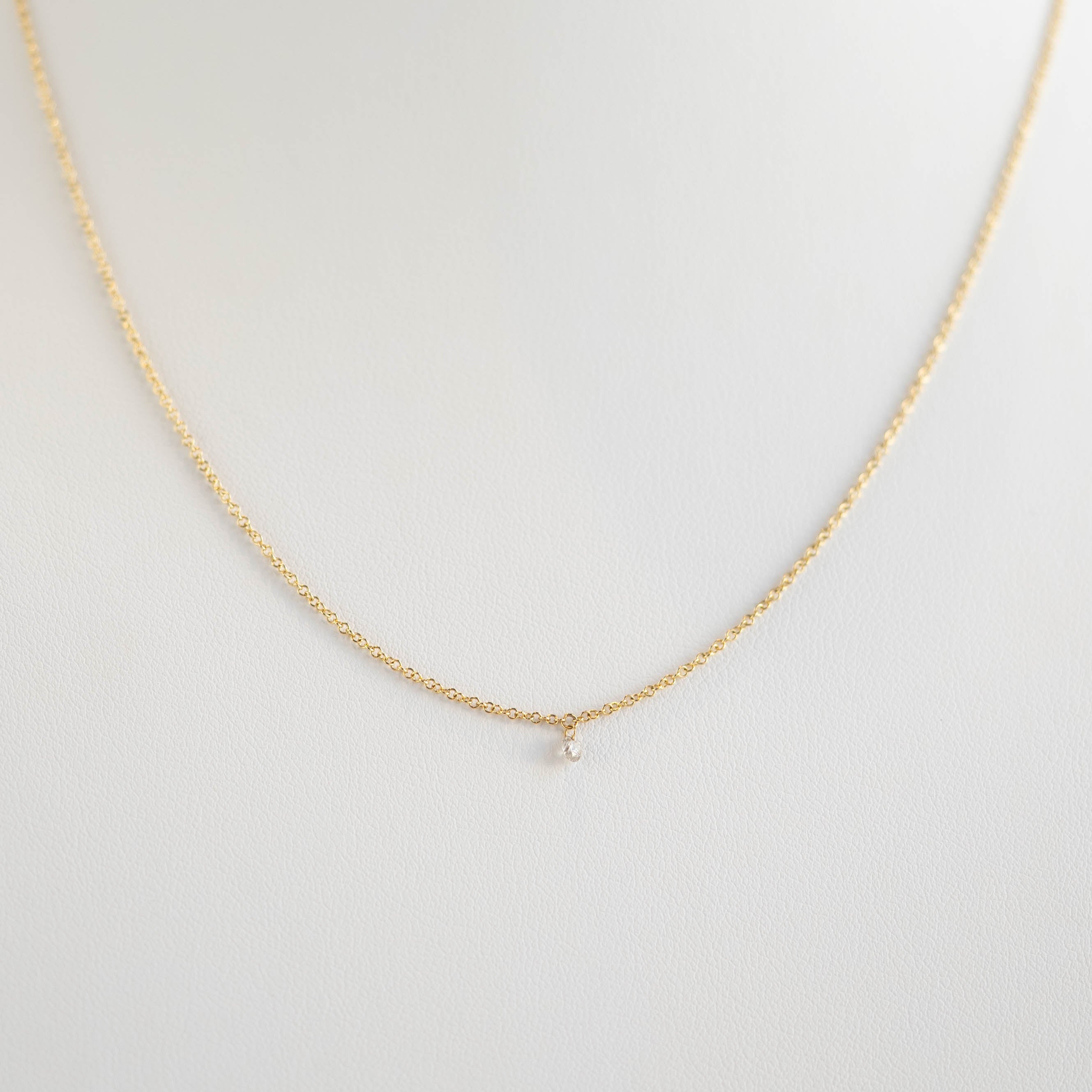 Athena Floating Diamond Necklace