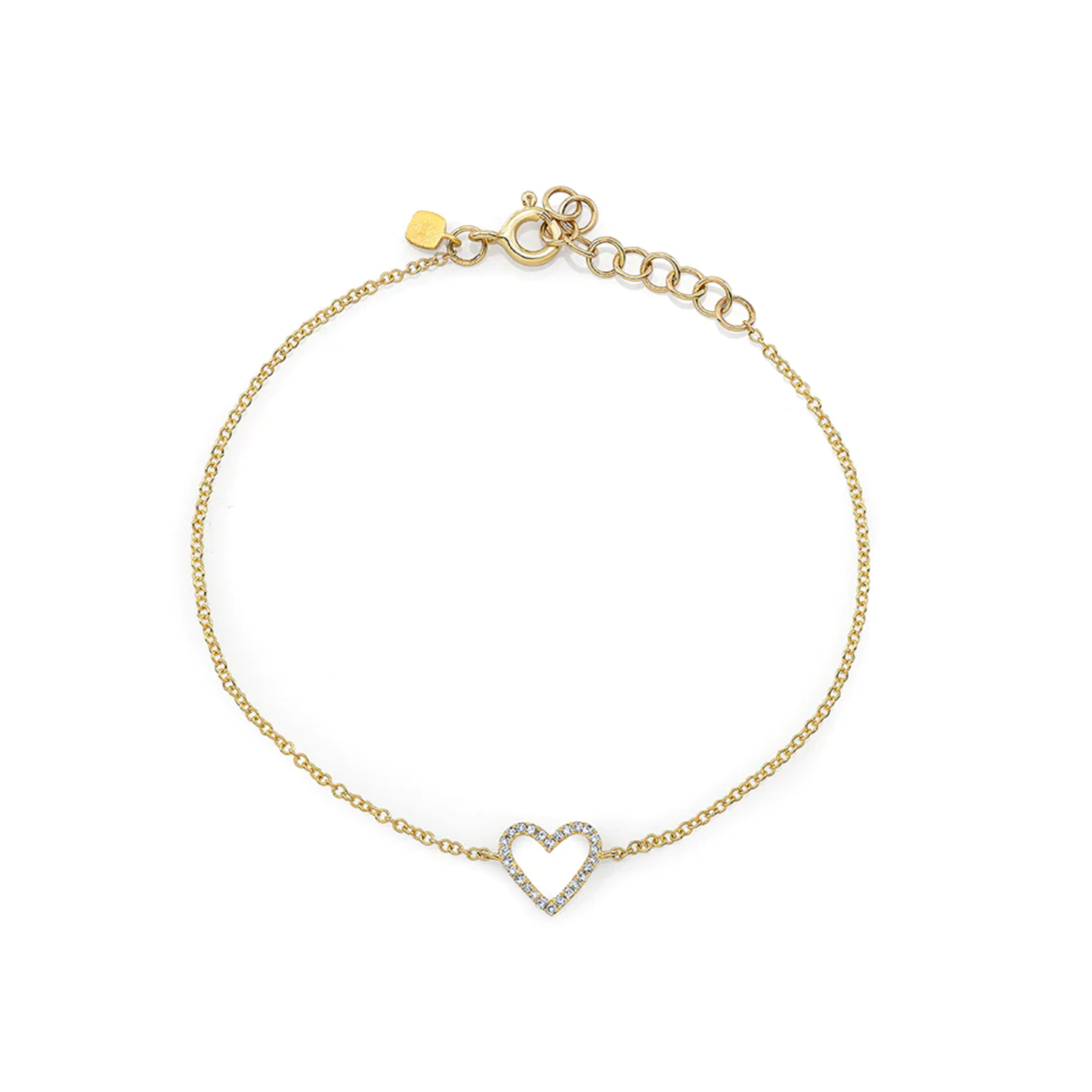 Elizabeth Open Heart Bracelet