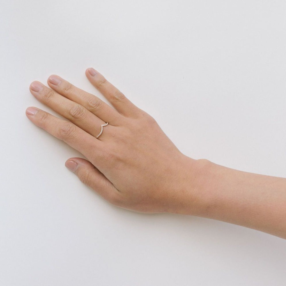 Natalie Chevron Ring