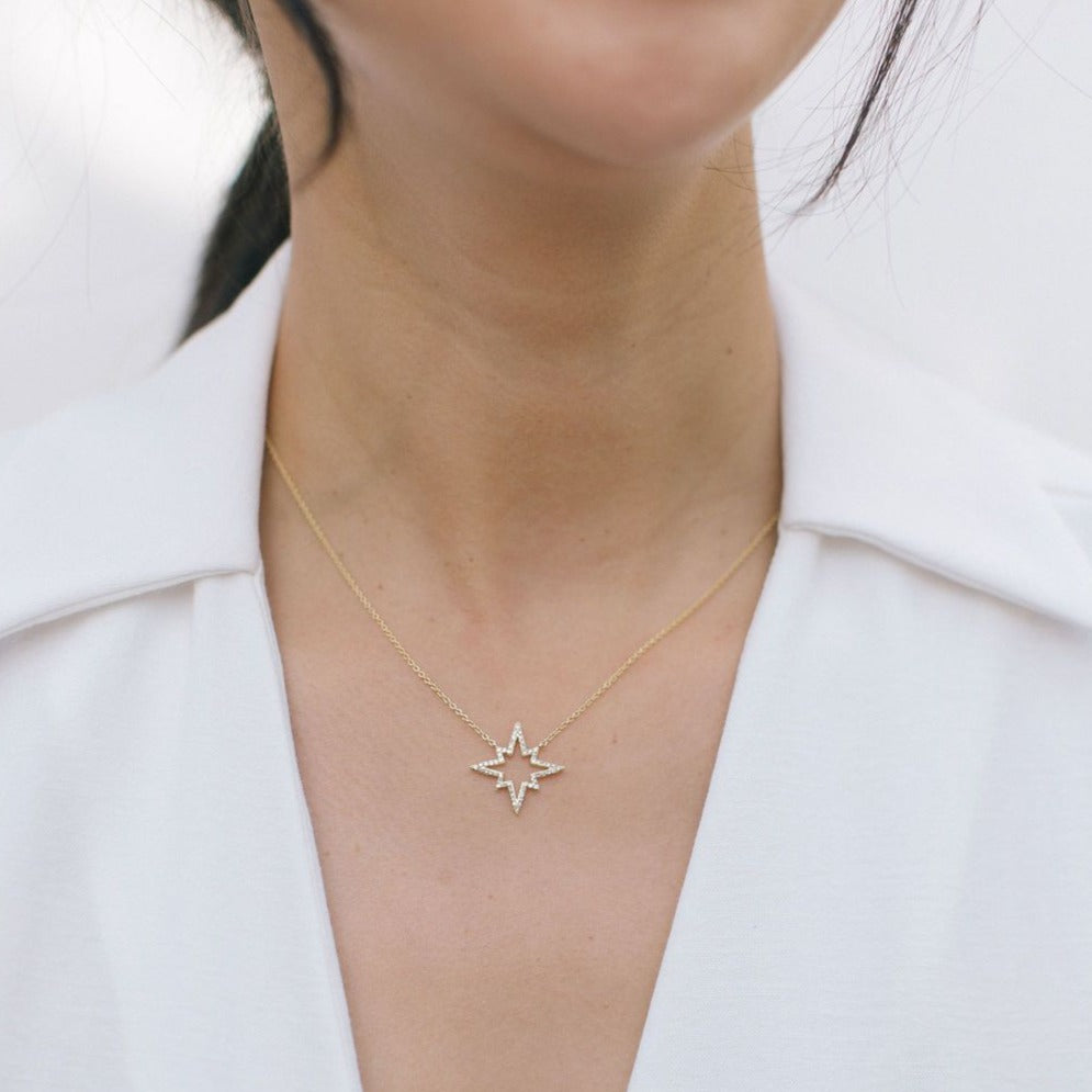 Polaris Diamond Necklace