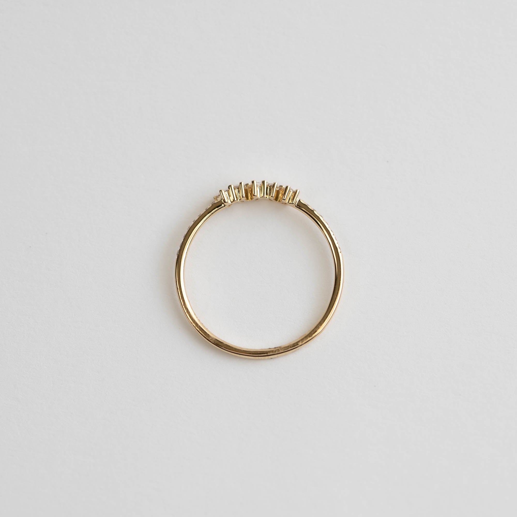 Ariel Baguette Diamond Ring