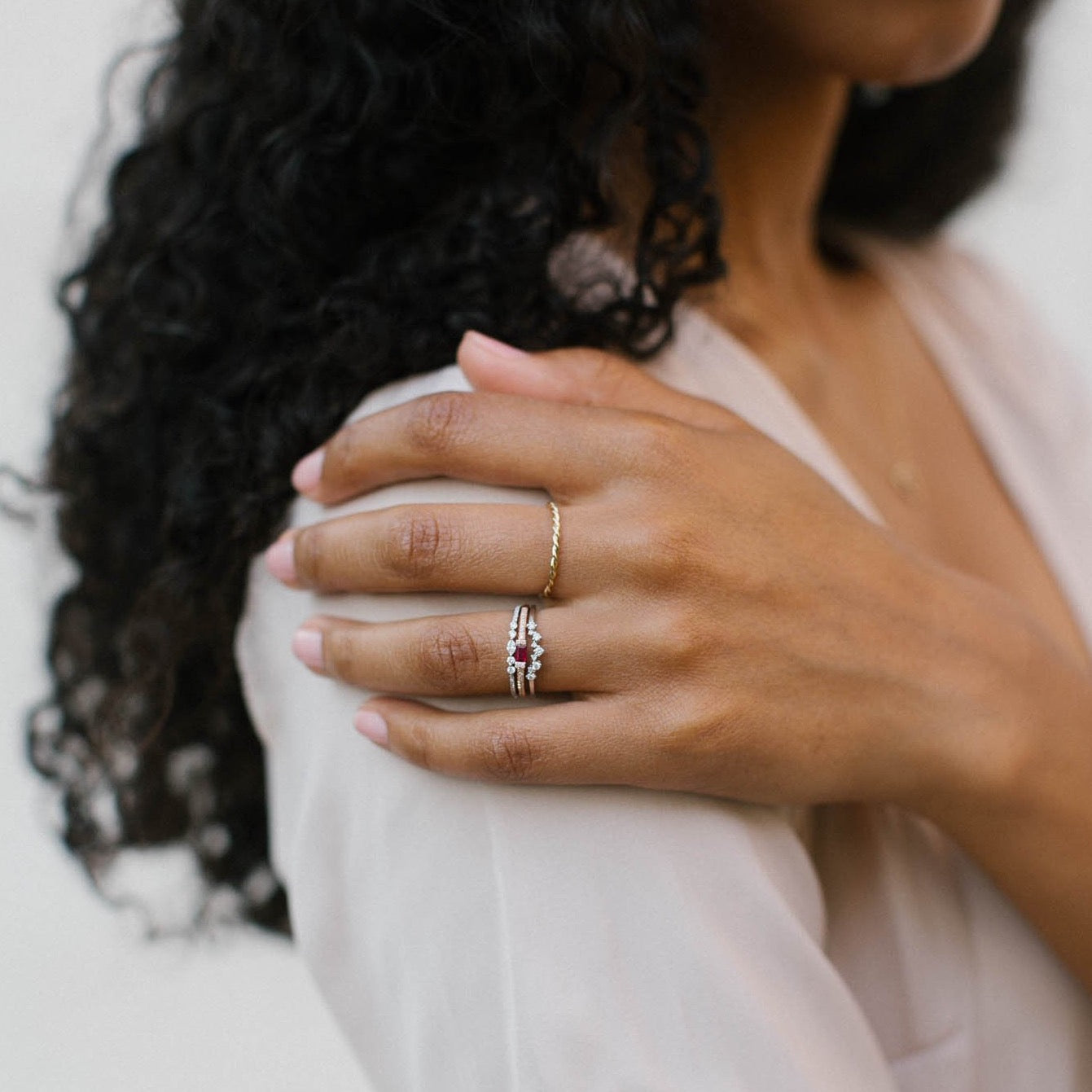 Katherine Ruby Diamond Ring