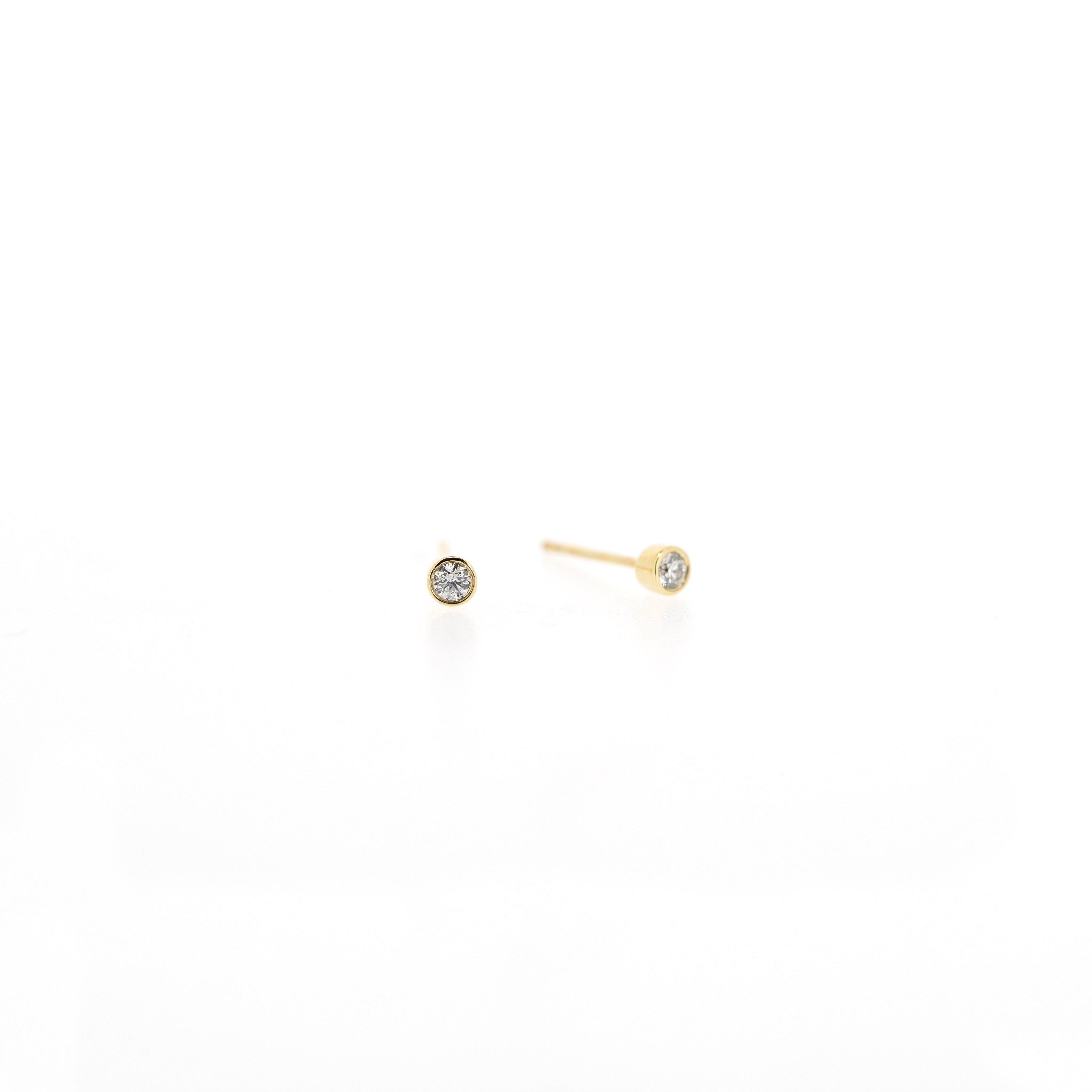 Audrey Diamond Stud Earrings