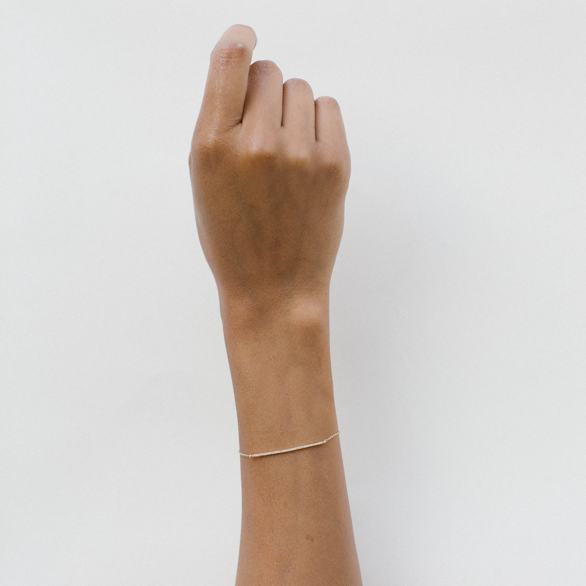 Diamond Bar Bracelet