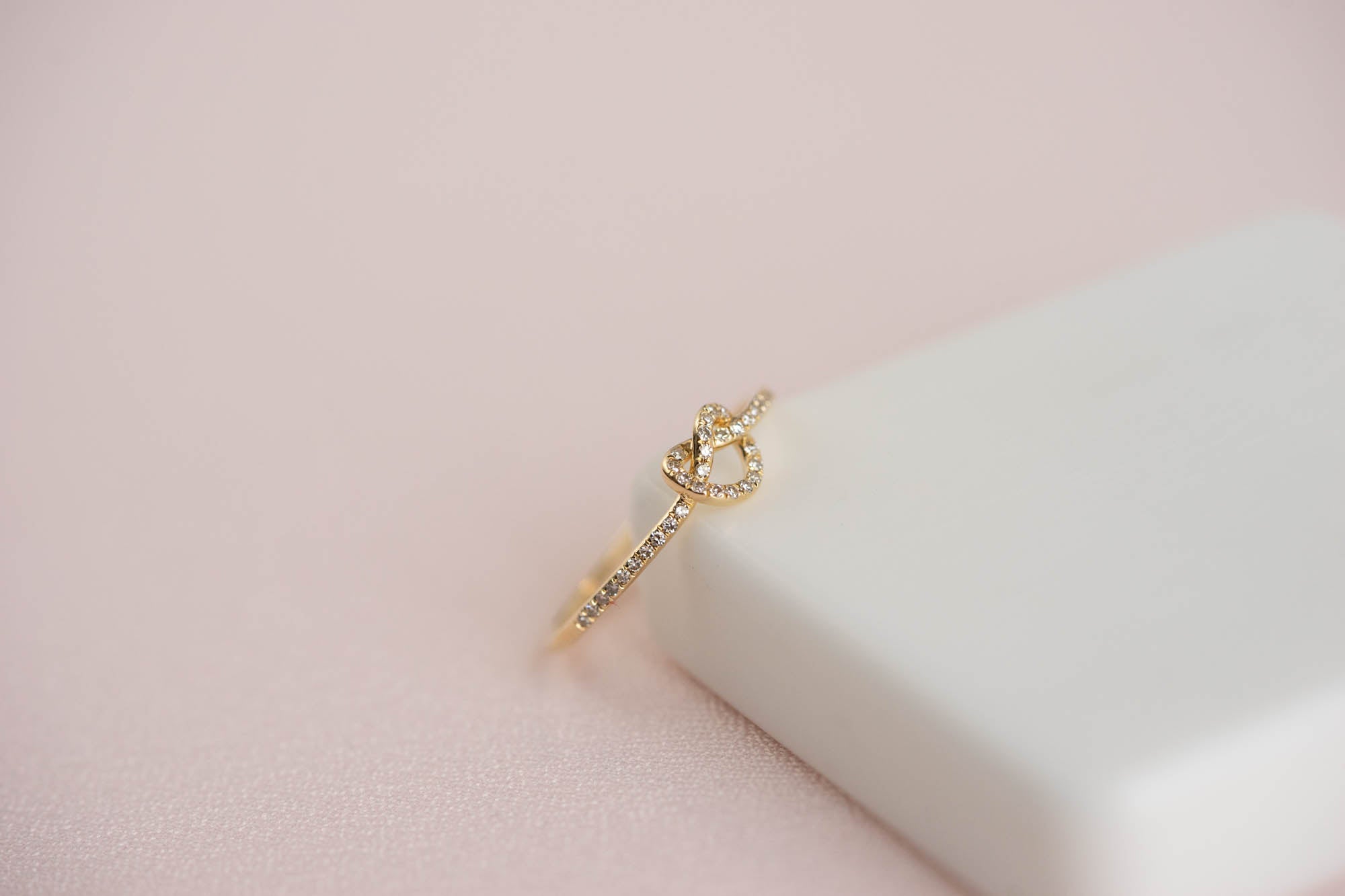 Brianna Diamond Knot Ring