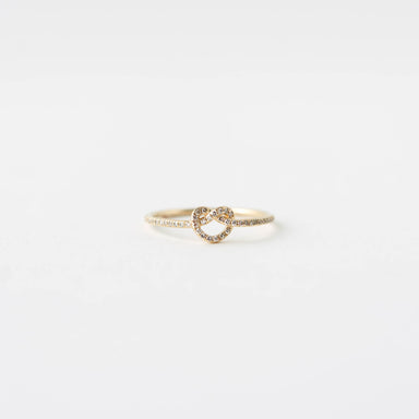 Brianna Diamond Knot Ring