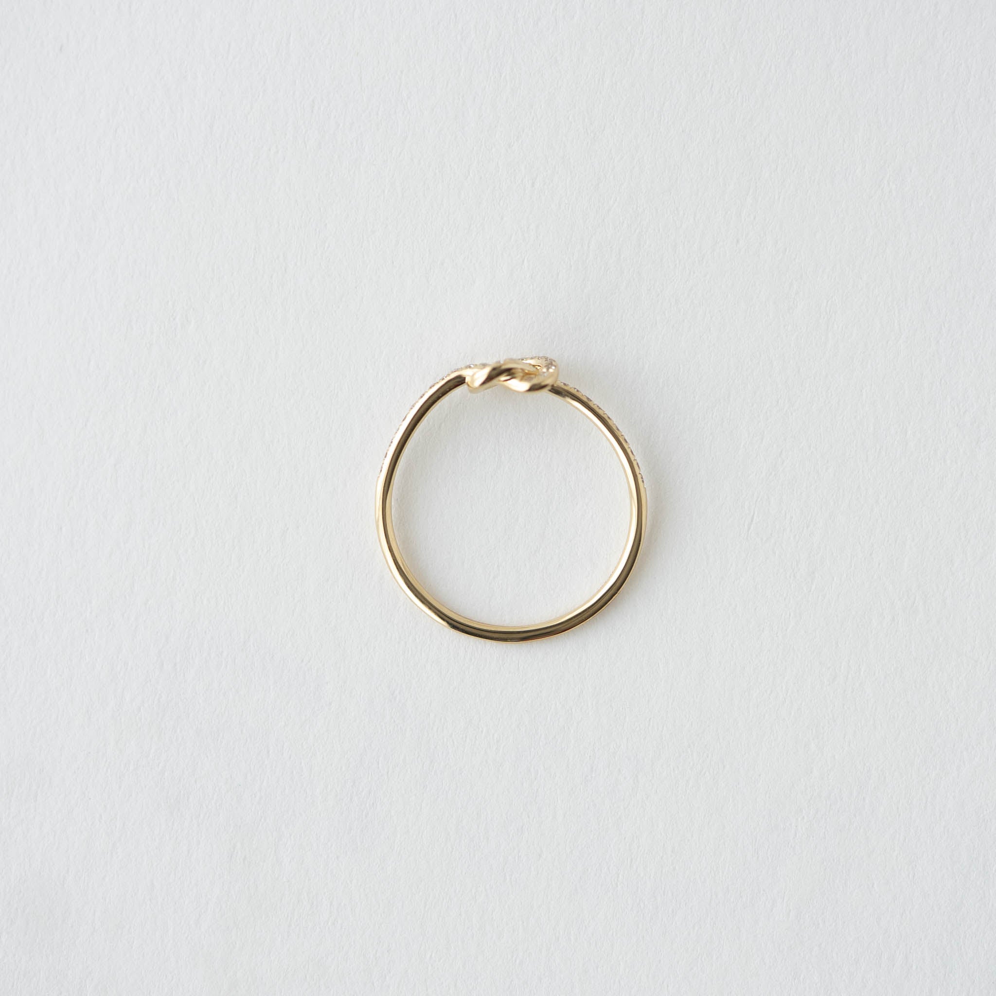 Brianna Diamond Knot Ring