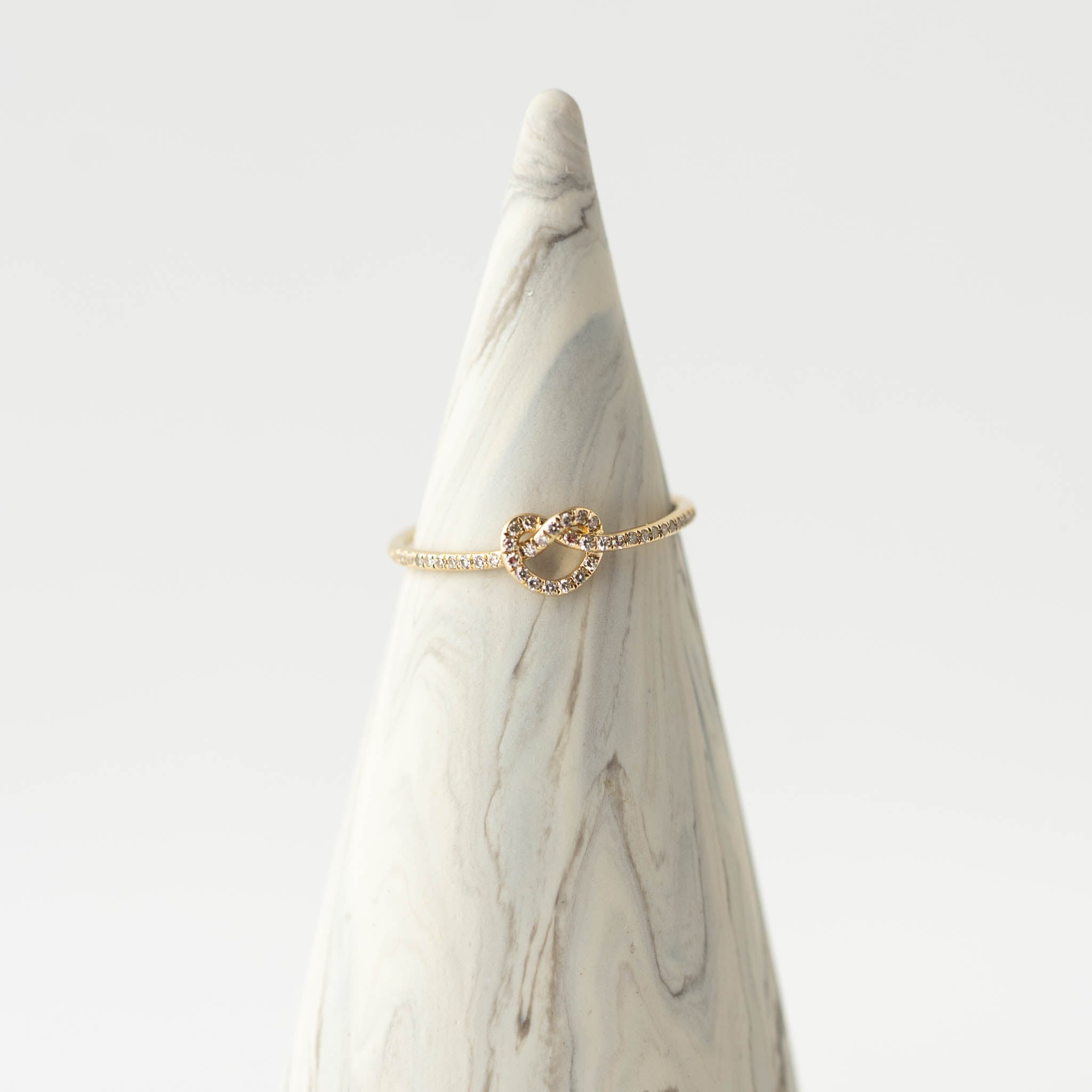 Brianna Diamond Knot Ring