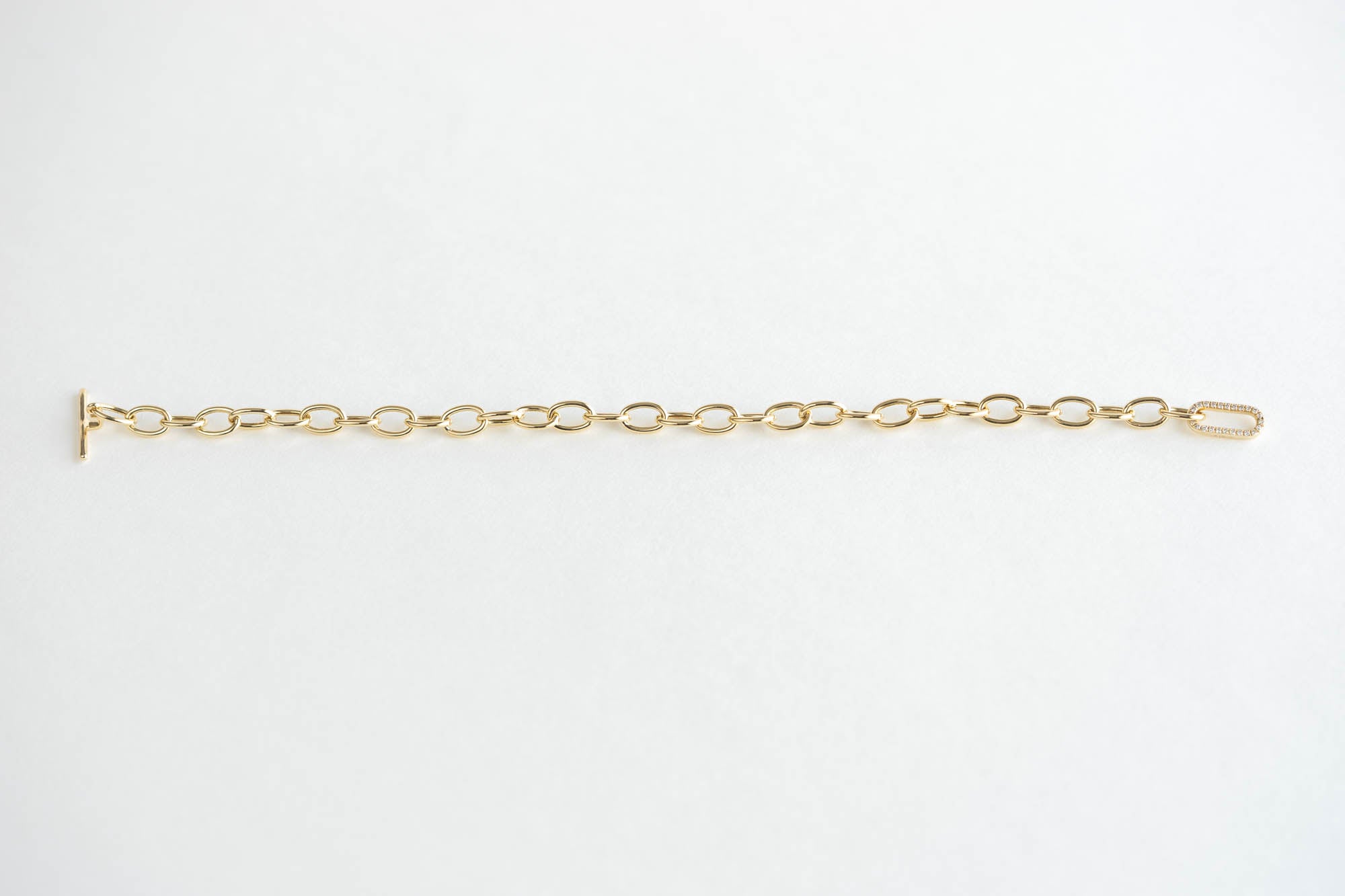 Ivy Diamond Link Chain Bracelet