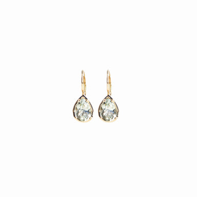 Kendall Green Amethyst Drop Earrings