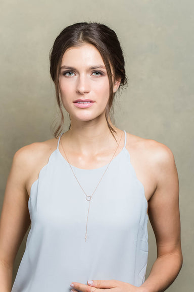 Champagne and White Diamond Meteorite Earrings