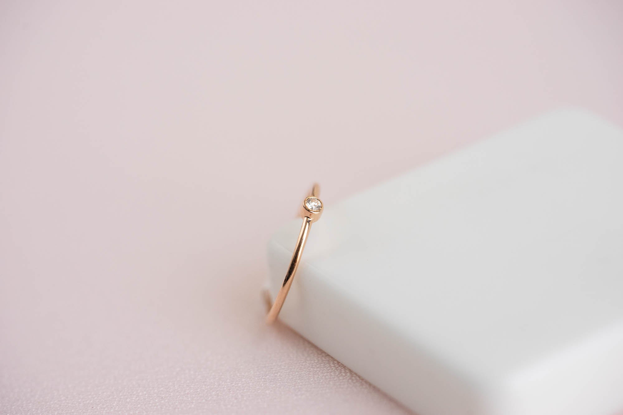 Riley Bezel Diamond Ring