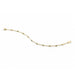 Diamond and Studs Link Bracelet by Atheria Jewelry