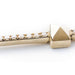 Diamond and Studs Link Bracelet by Atheria Jewelry