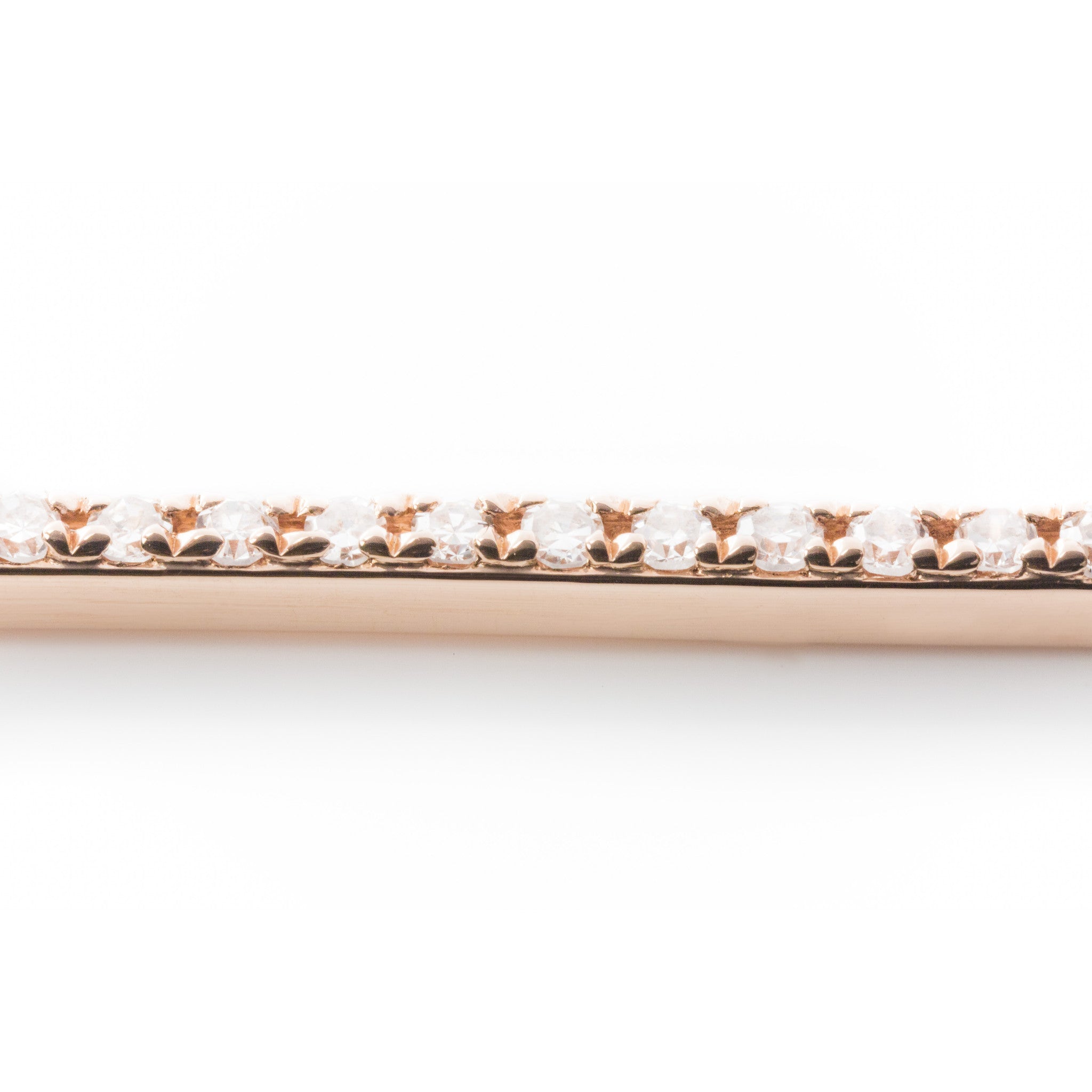 Diamond Bar Bracelet by Atheria Jewelry