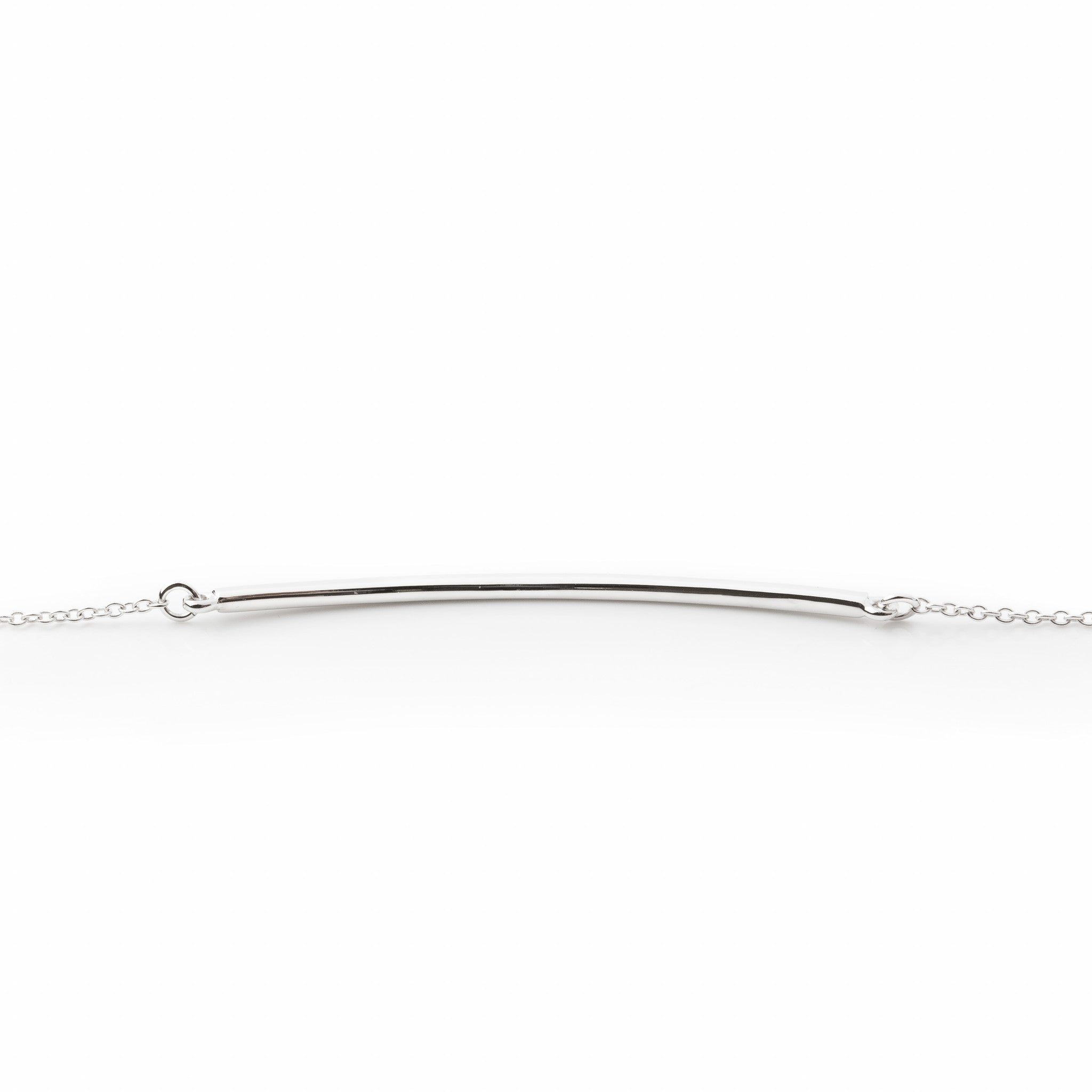 Diamond Bar Bracelet by Atheria Jewelry