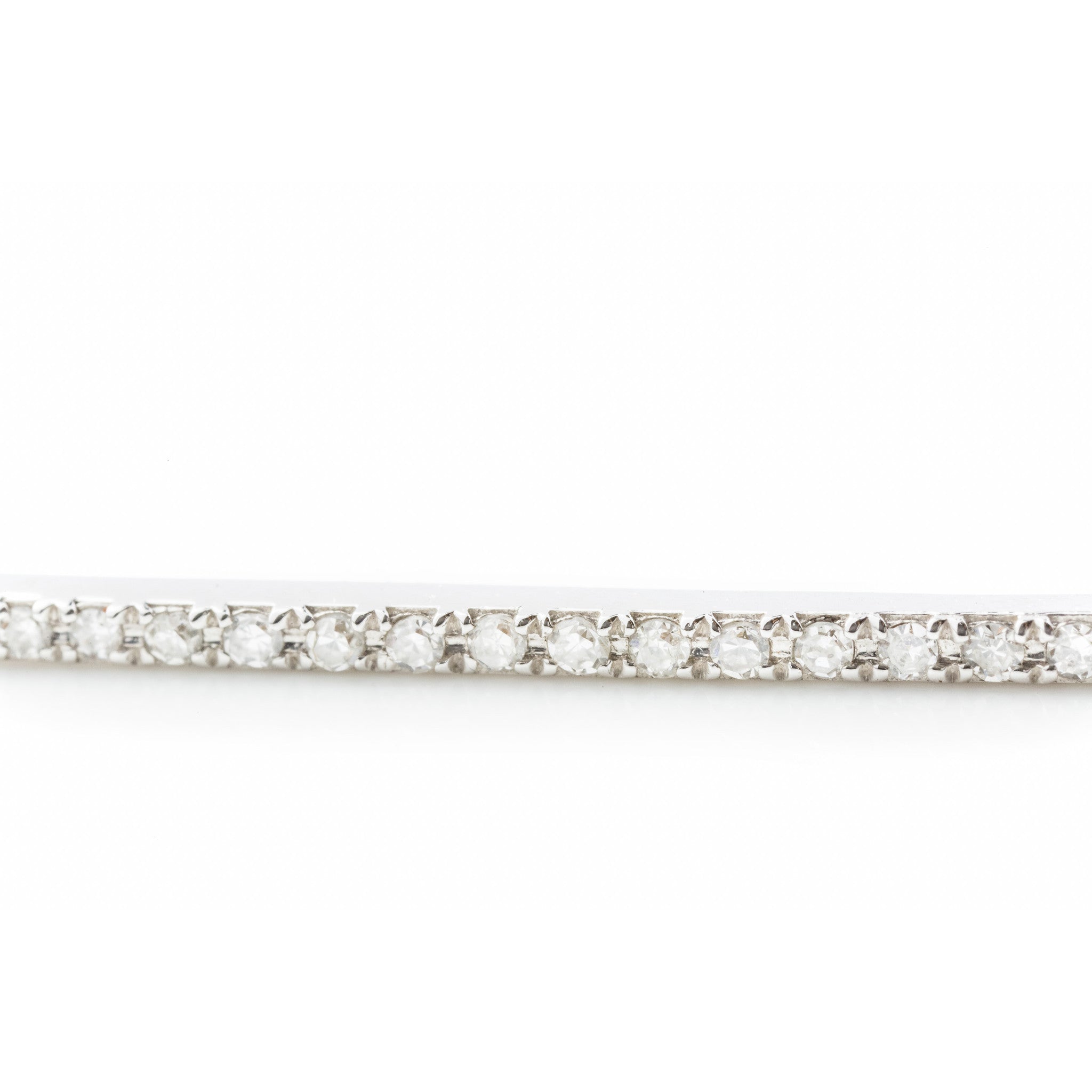 Diamond Bar Bracelet by Atheria Jewelry
