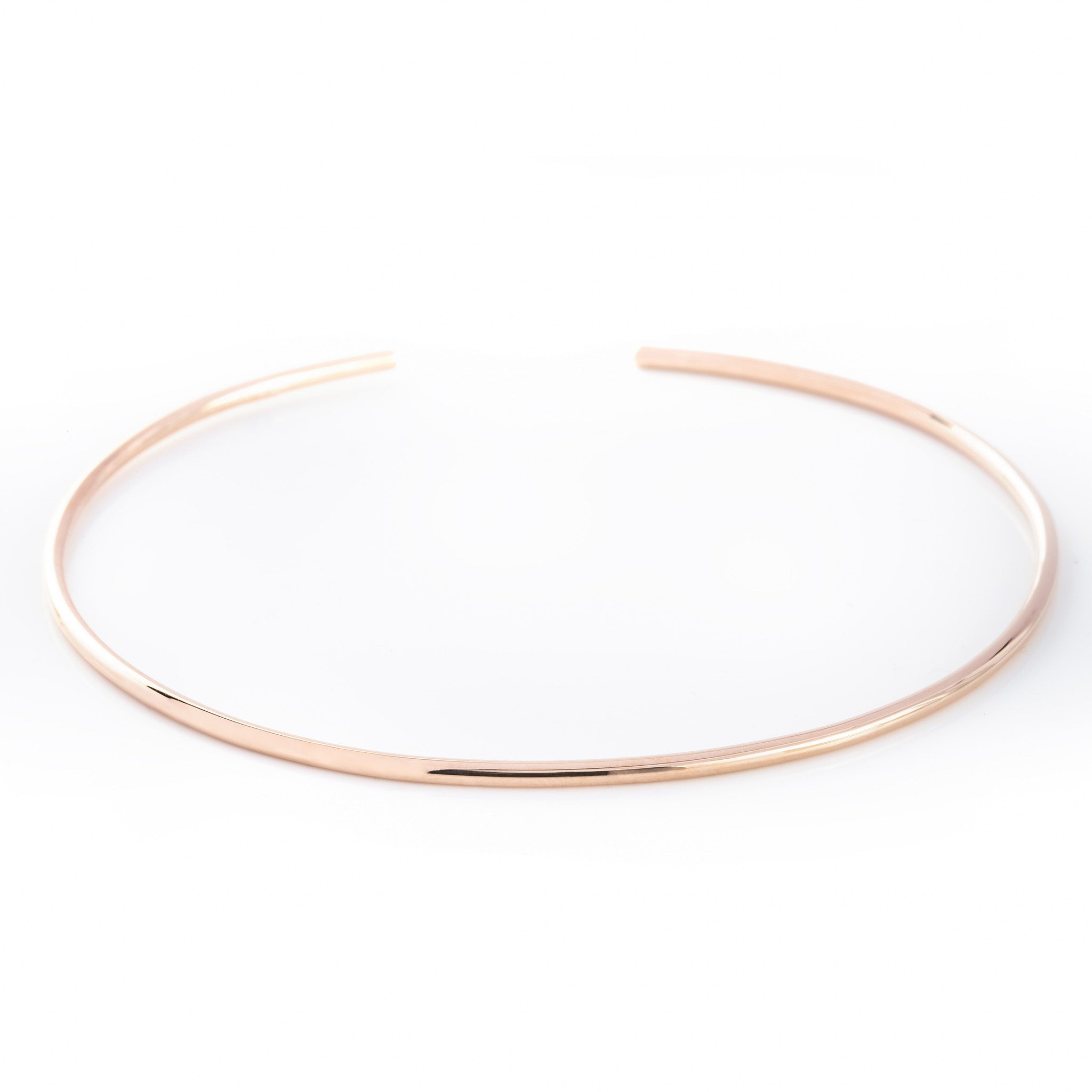 Diamond Open Cuff Bangle by Atheria Jewelry