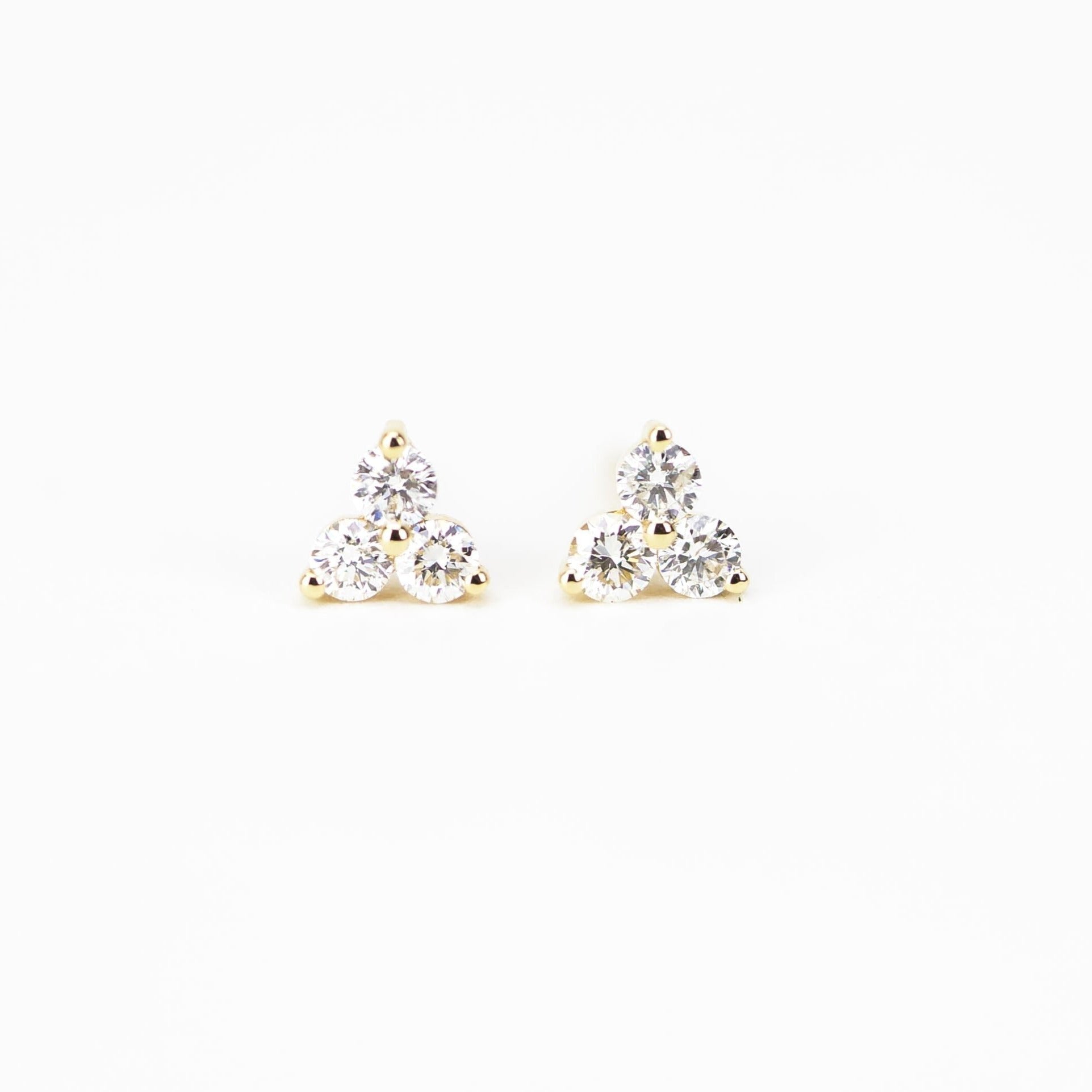 Trinity Diamond Earrings