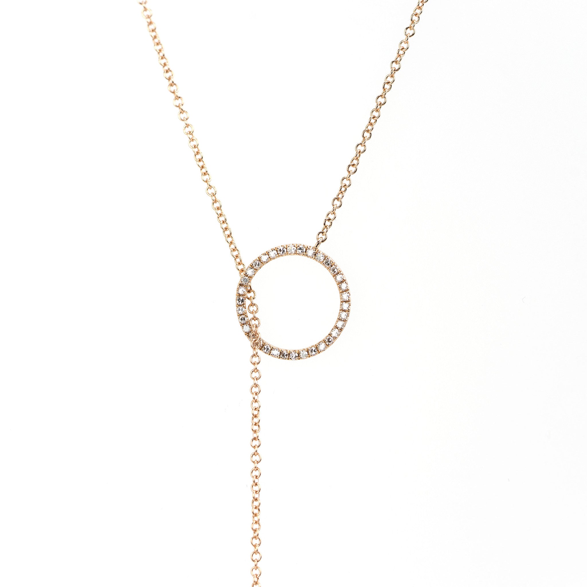 The Arrow Adjustable Lariat Necklace by Atheria Jewelry