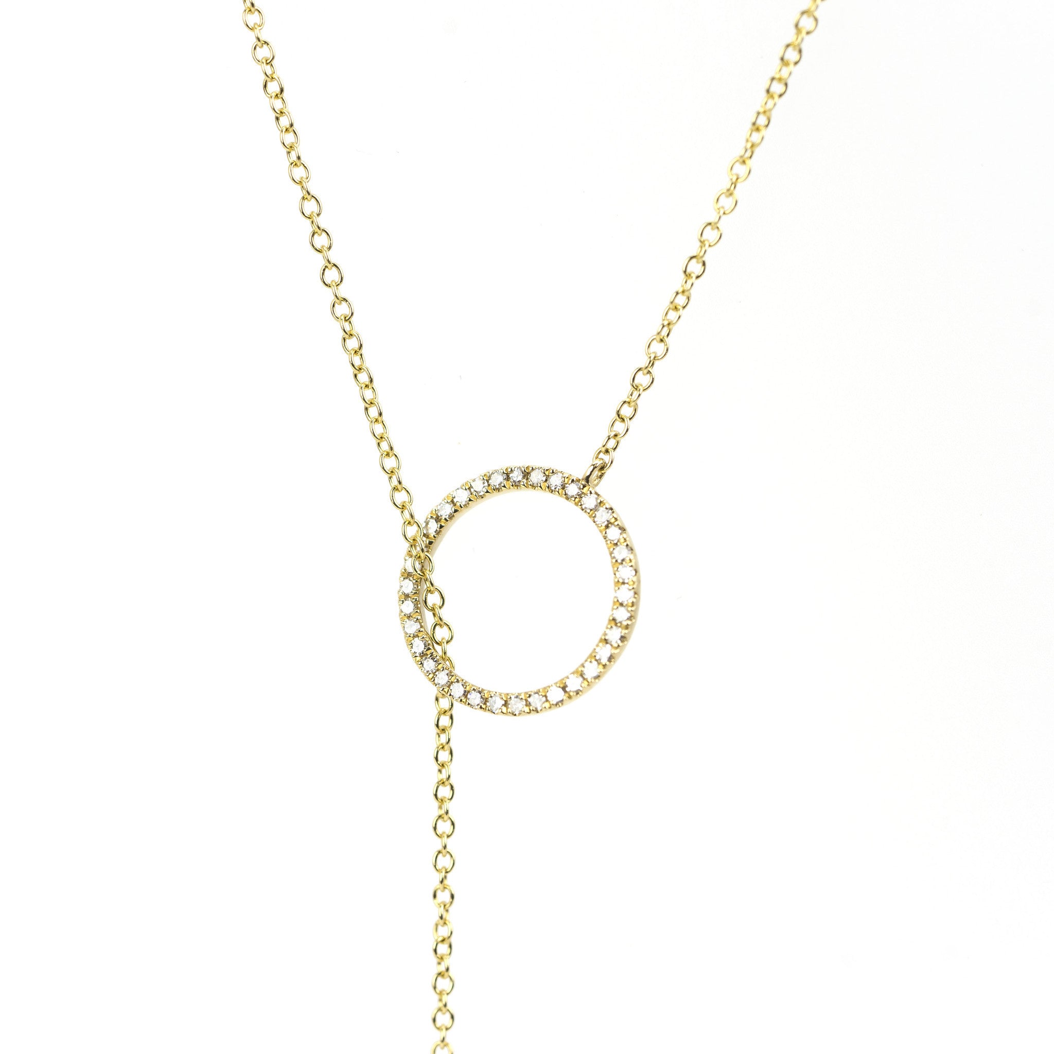 The Arrow Adjustable Lariat Necklace by Atheria Jewelry