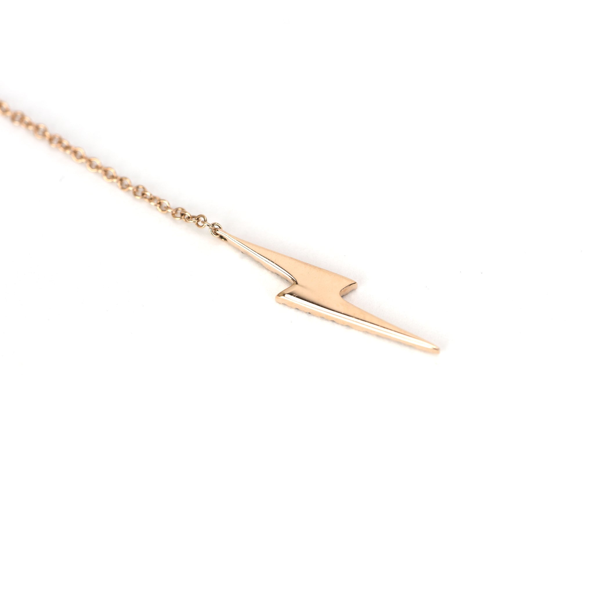 The Flash Adjustable Lariat Necklace by Atheria Jewelry