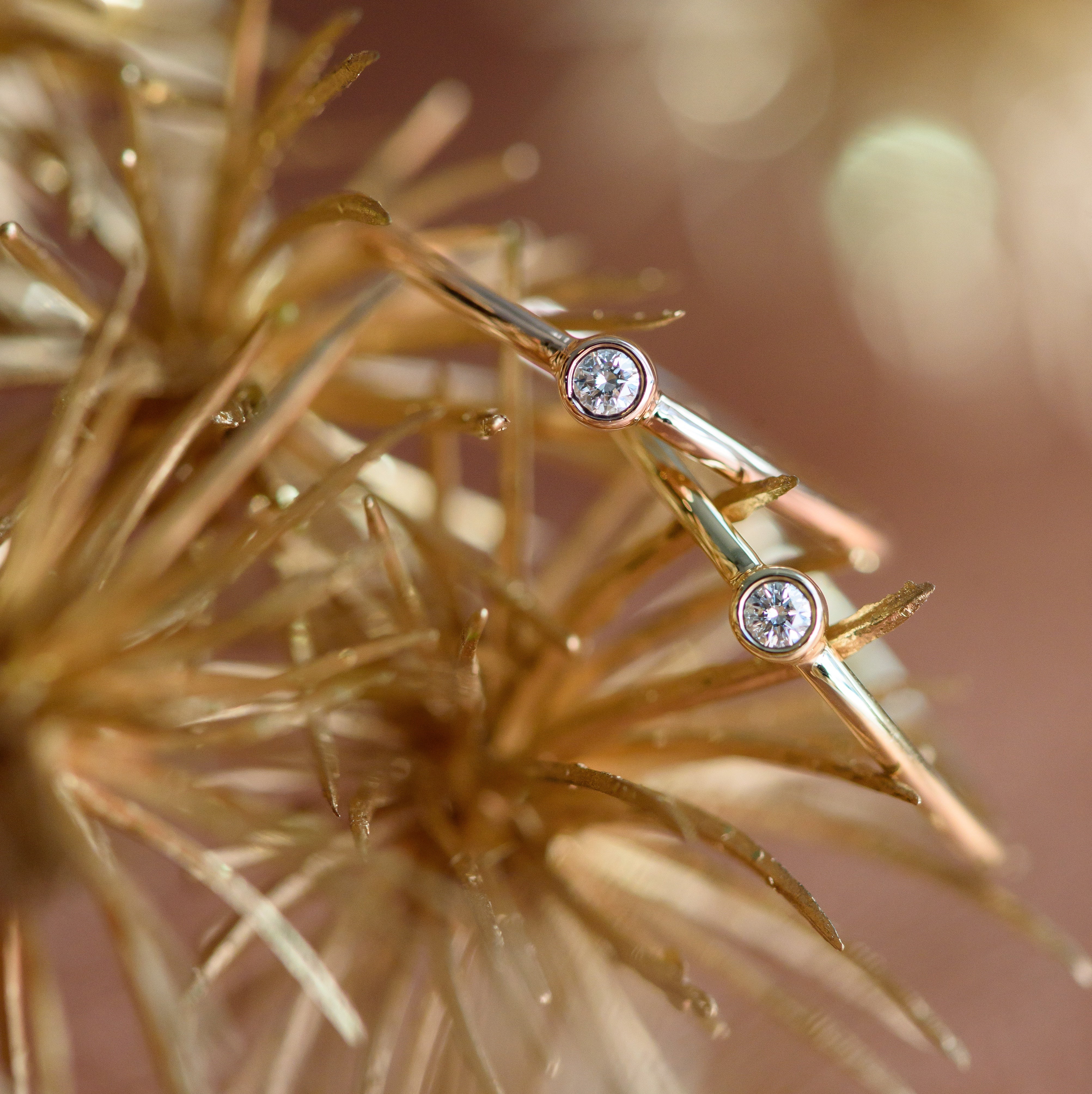 Riley Bezel Diamond Rings