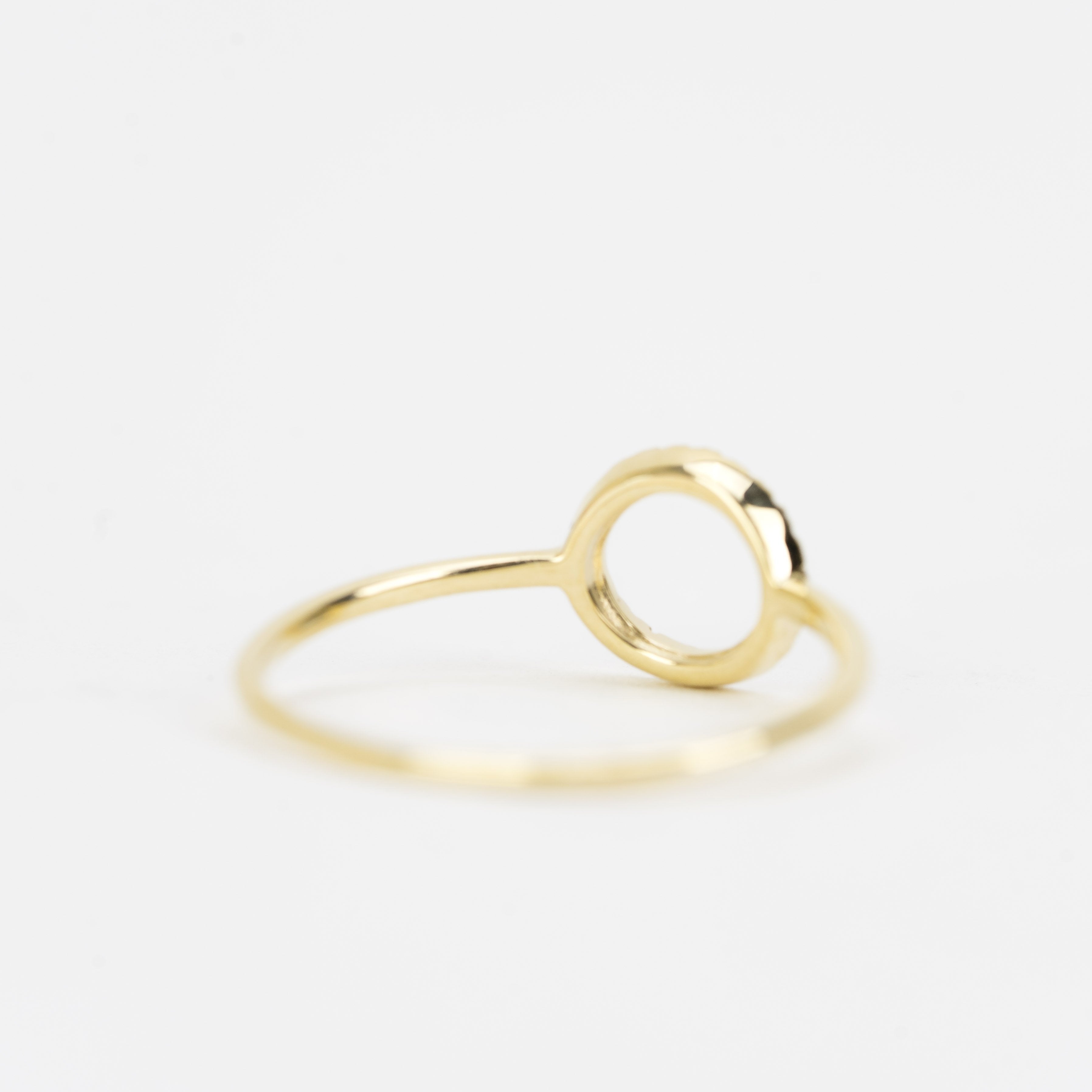 Halo Diamond Ring by Atheria Jewelry