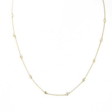 Violet Diamond Necklace