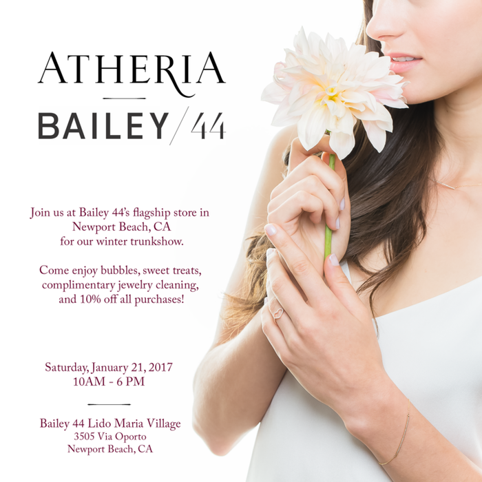 Atheria Jewelry's First Southern California Trunk Show