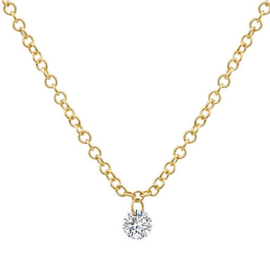 Athena Floating Diamond Necklace