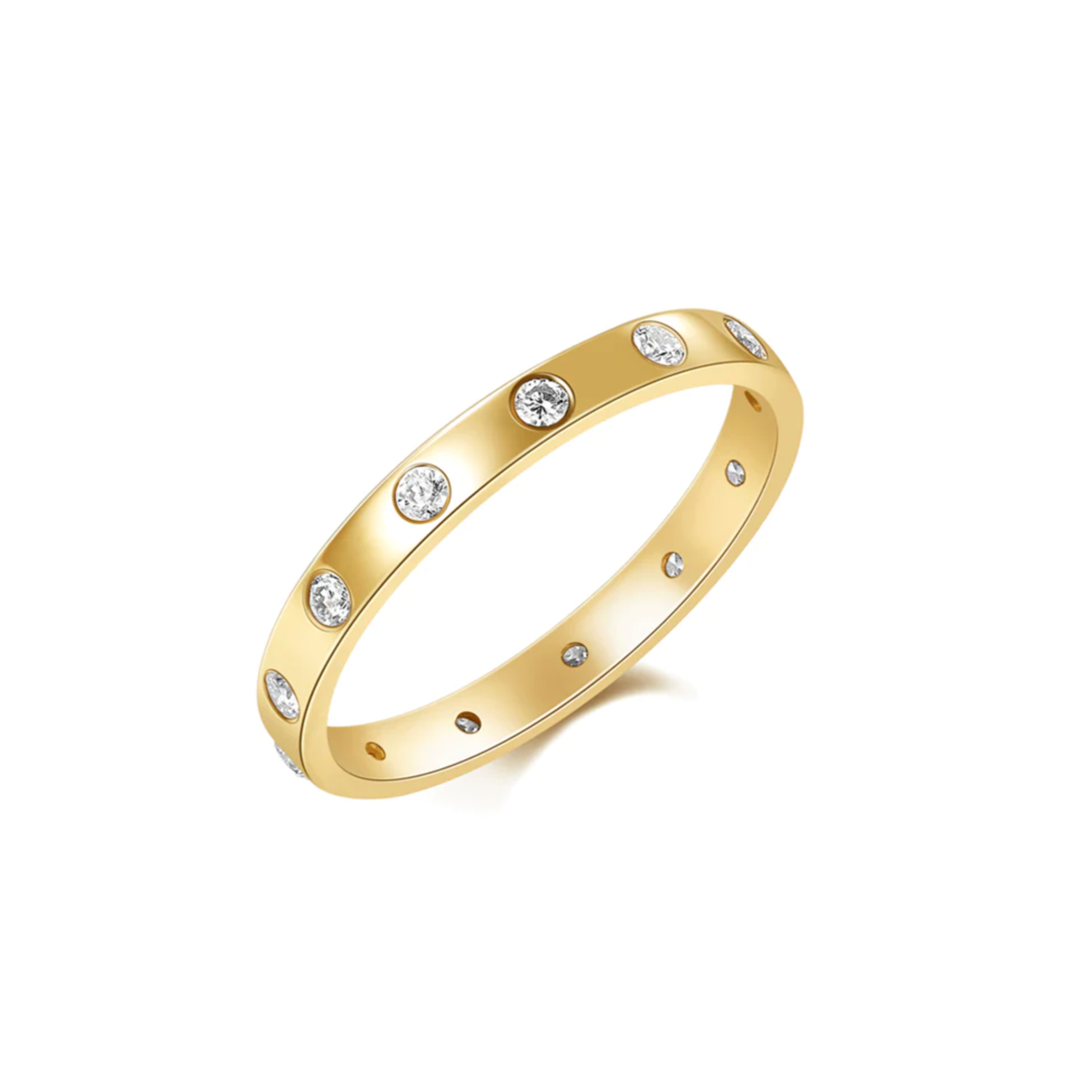 Emilia Diamond Band Ring