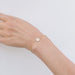 Reversible Diamond Disc Bracelet
