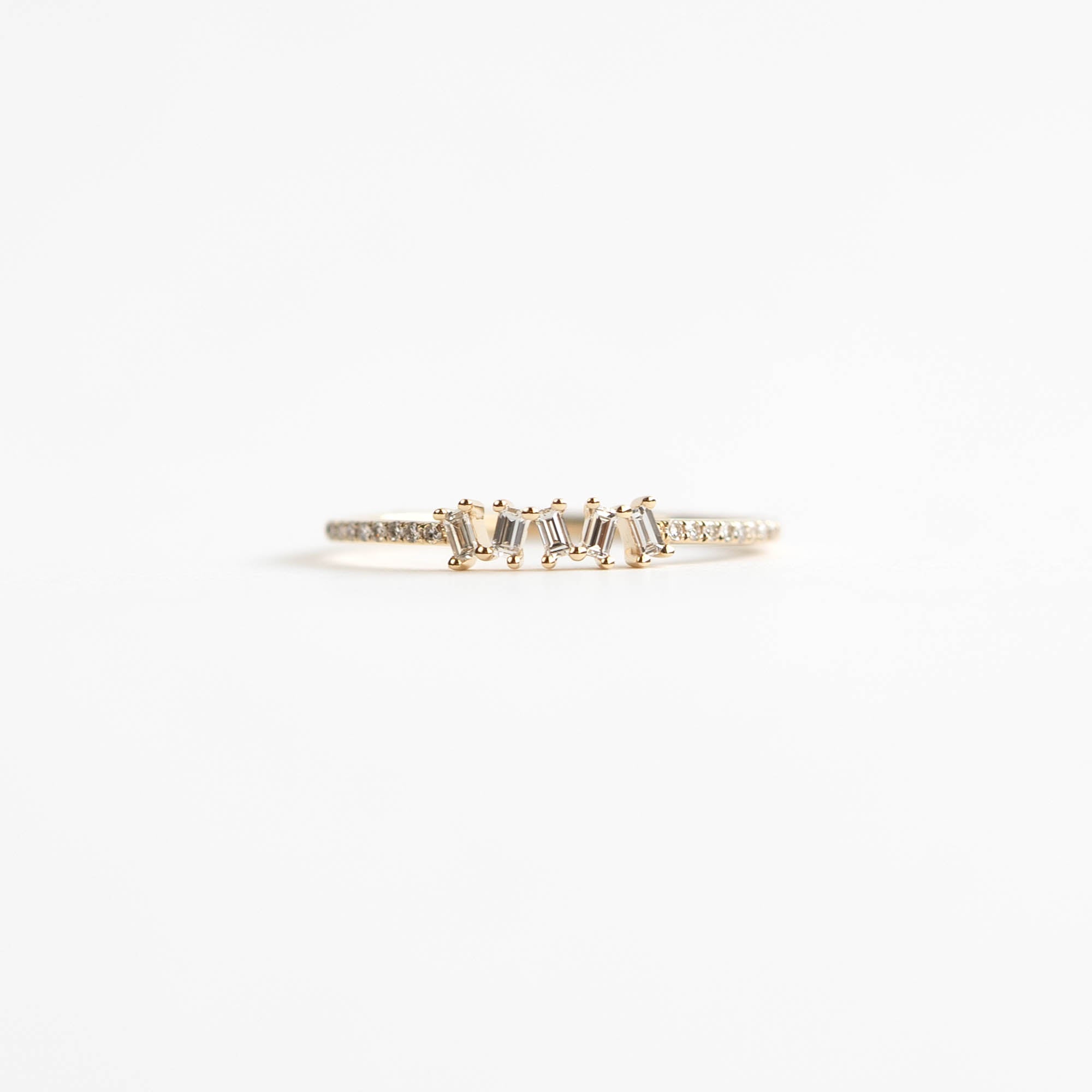 Ariel Baguette Diamond Ring