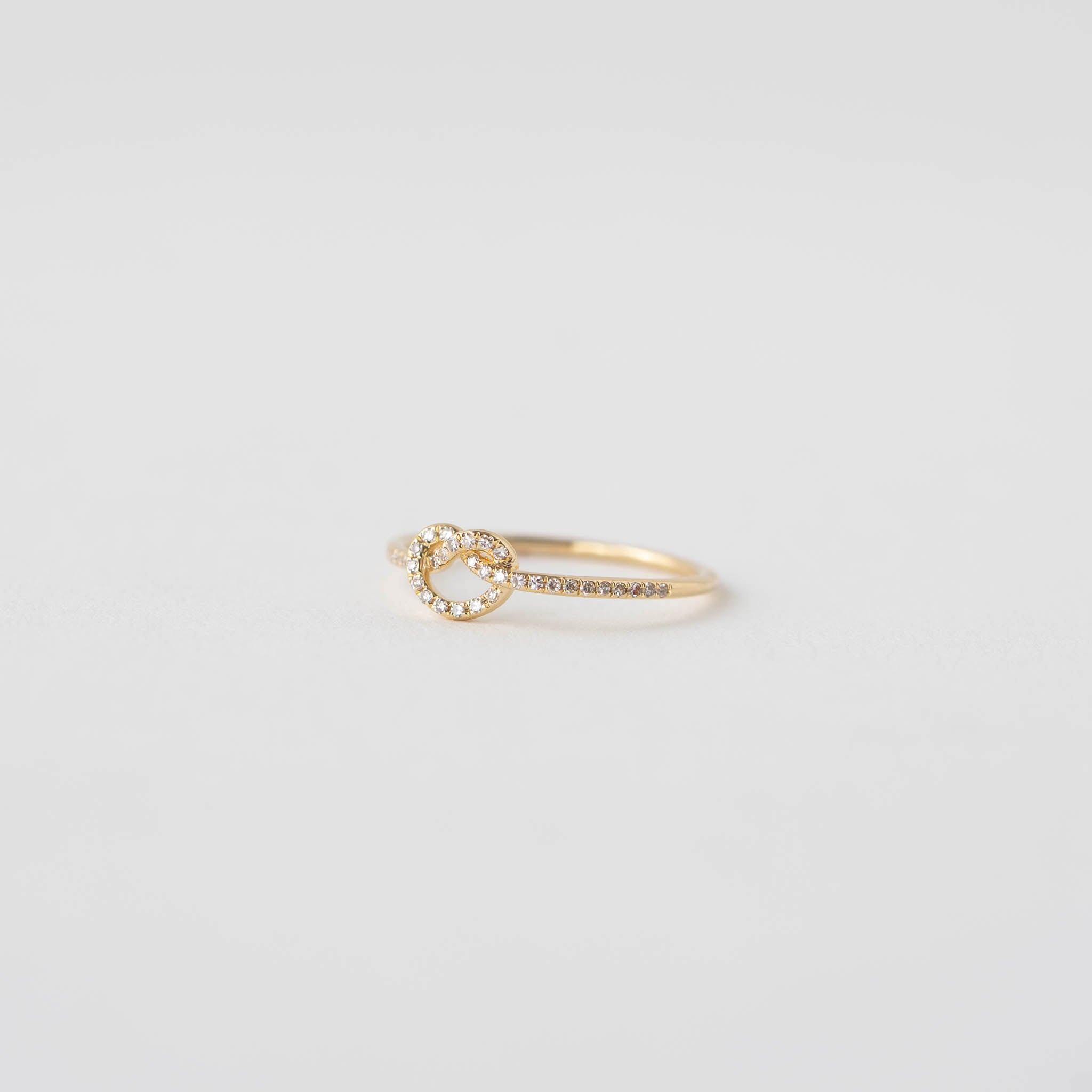 Brianna Diamond Knot Ring