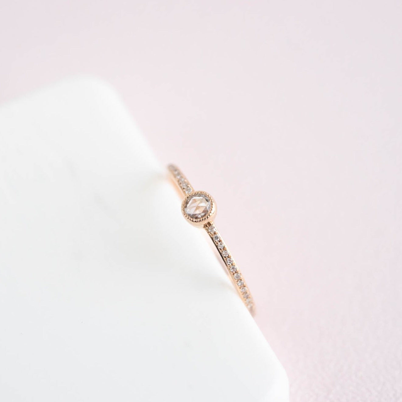 Eleanor Rose Cut Diamond Ring