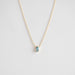 Isla Pear Shaped Blue Topaz Necklace