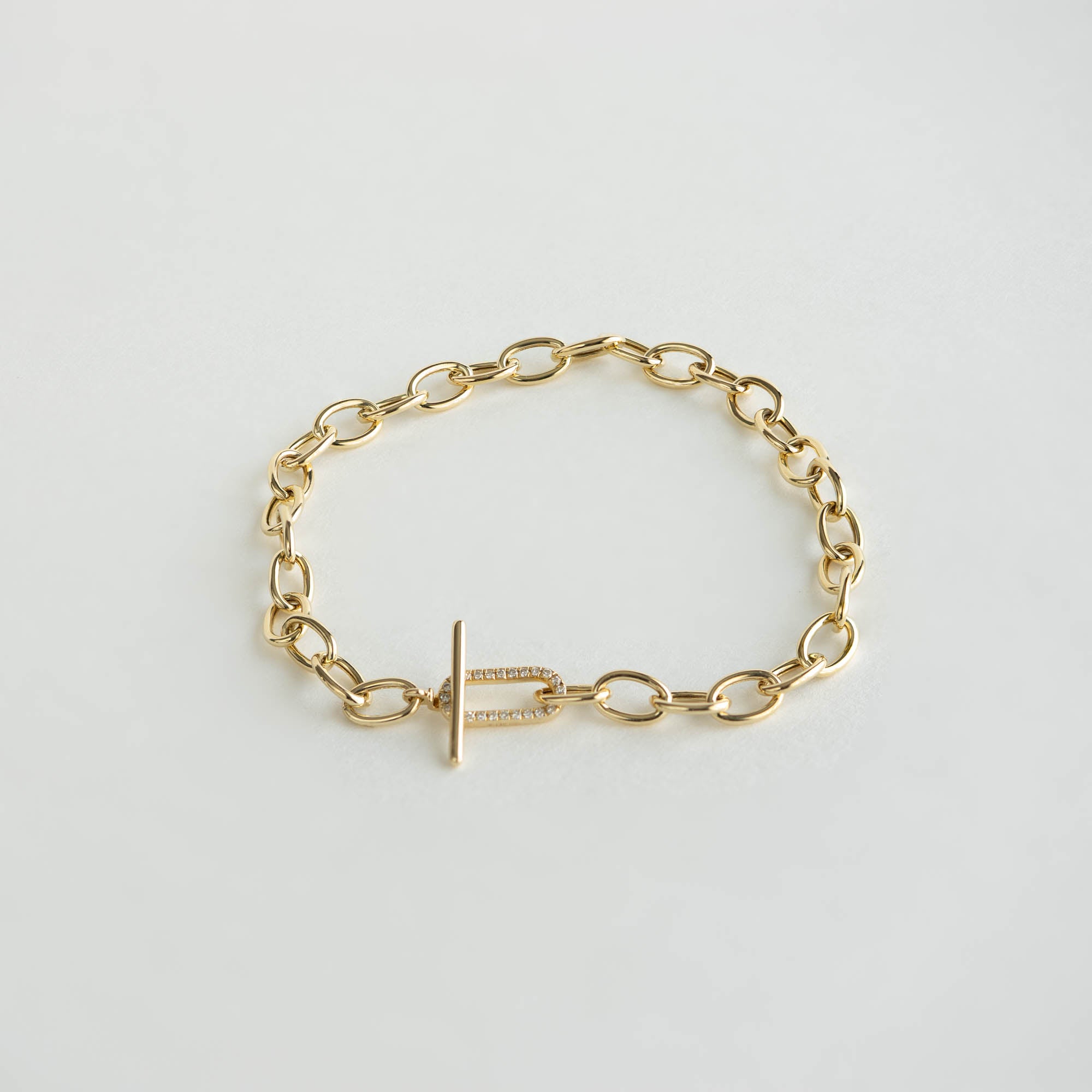Ivy Diamond Link Chain Bracelet