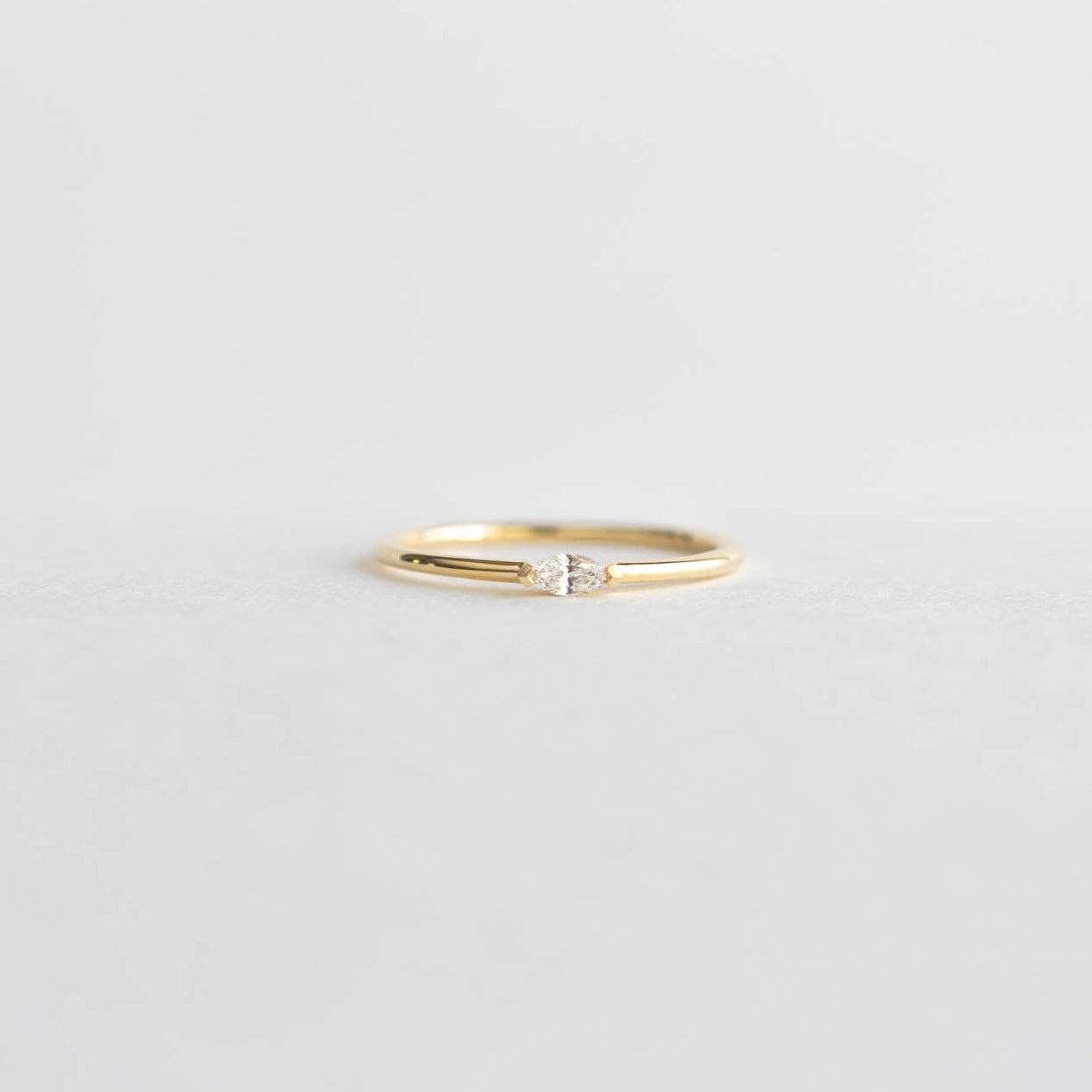 Mary Marquise Diamond Band Ring