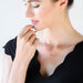 Multi Baguette Diamond Necklace