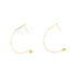 Diamond Bar + Chain Earrings by Atheria Jewelry