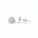 Diamond Disc Earrings by Atheria Jewelry