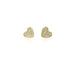 Diamond Heart Earrings by Atheria Jewelry