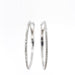 Diamond Hoop Earrings by Atheria Jewelry