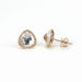 White Topaz and Diamond Earrings by Atheria Jewelry