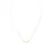 5 Triangle Diamond Necklace by Atheria Jewelry