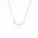 5 Triangle Diamond Necklace by Atheria Jewelry