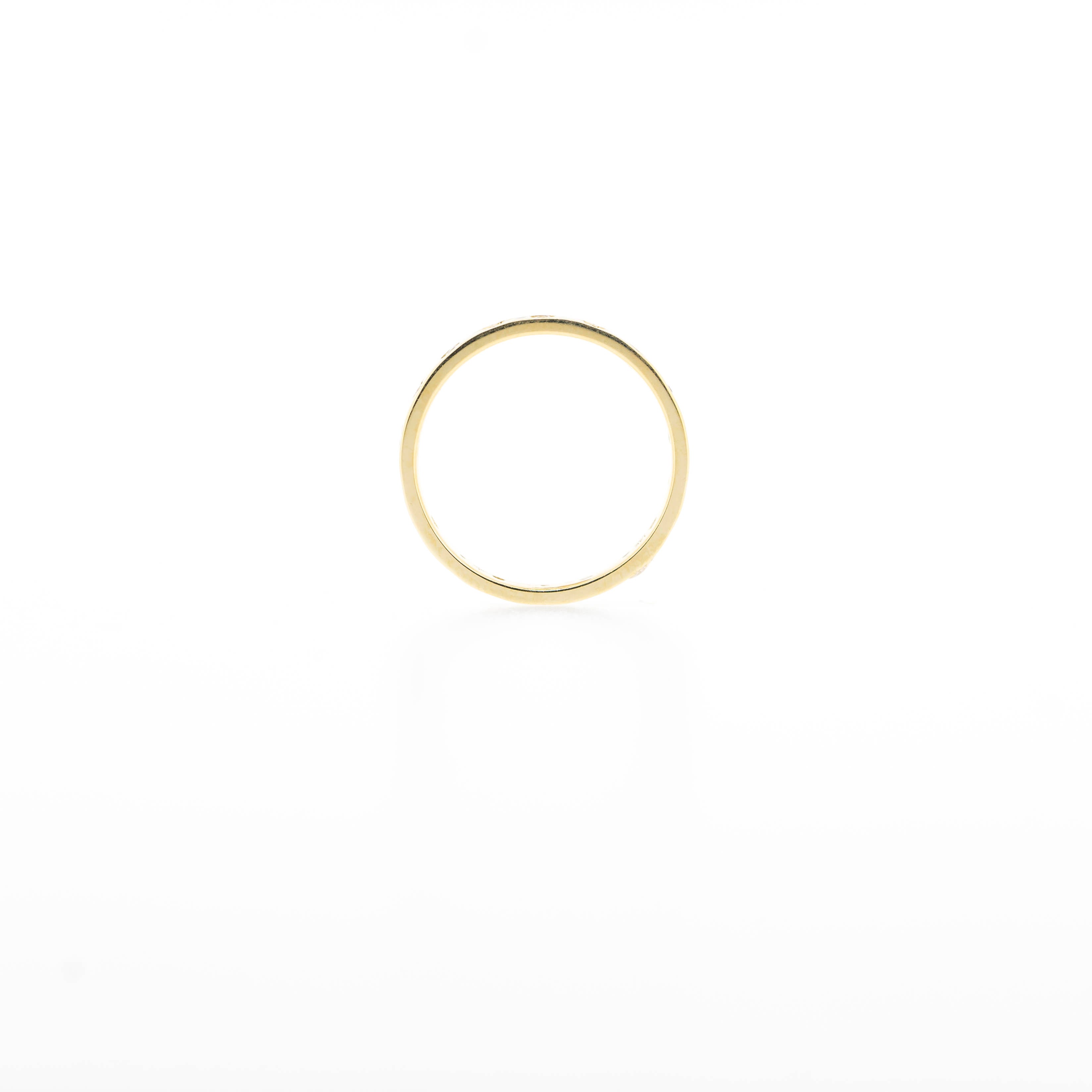 Sophia Diamond Band Ring in Yellow Gold